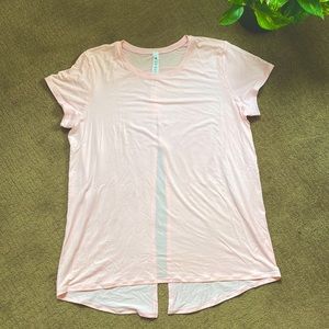 Lululemon Open Up Tie Back Tee